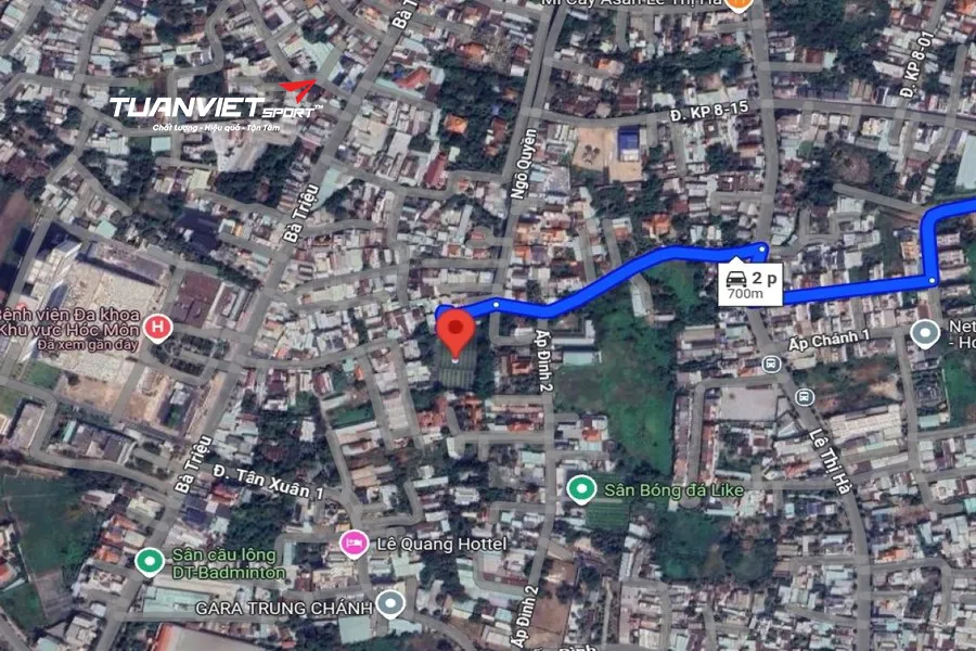 S&acirc;n Pickleball KaKa - S&acirc;n pickleball Huyện H&oacute;c M&ocirc;n