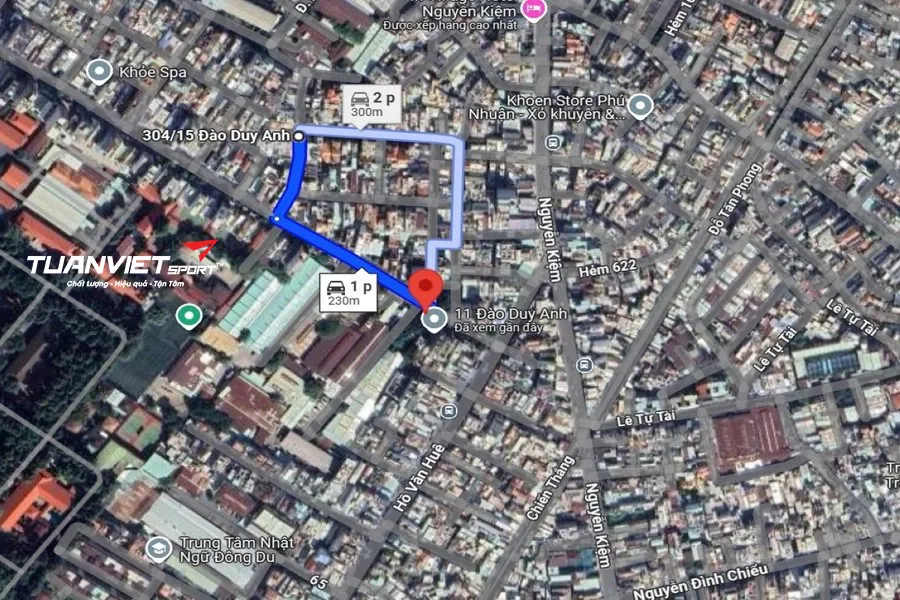 Ảnh vệ tinh Sân Pickleball TS Sports Club - Sân pickleball Quận Phú Nhuận