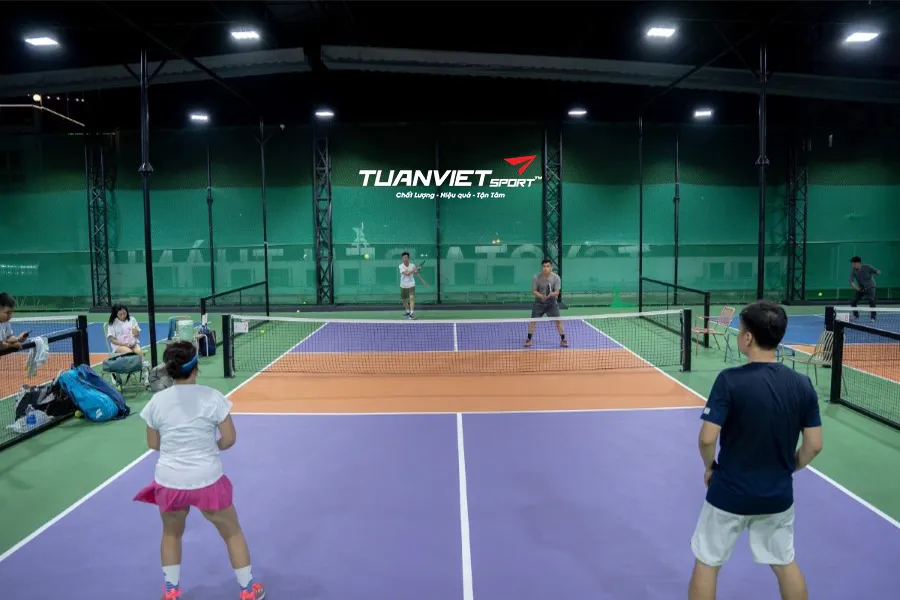 Sân pickleball Amber Club - Sân pickleball Quận 1