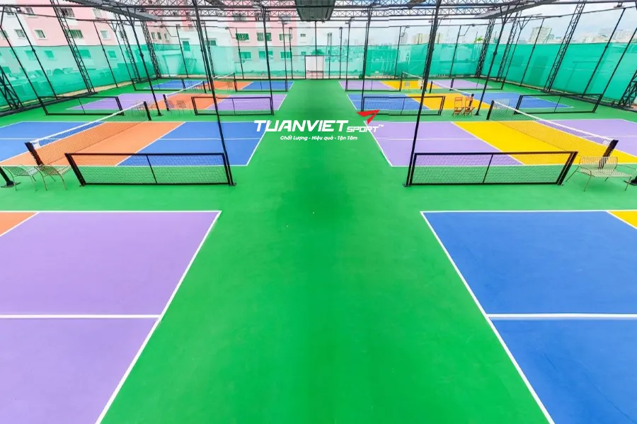 Sân pickleball Amber Club - Sân pickleball Quận 1