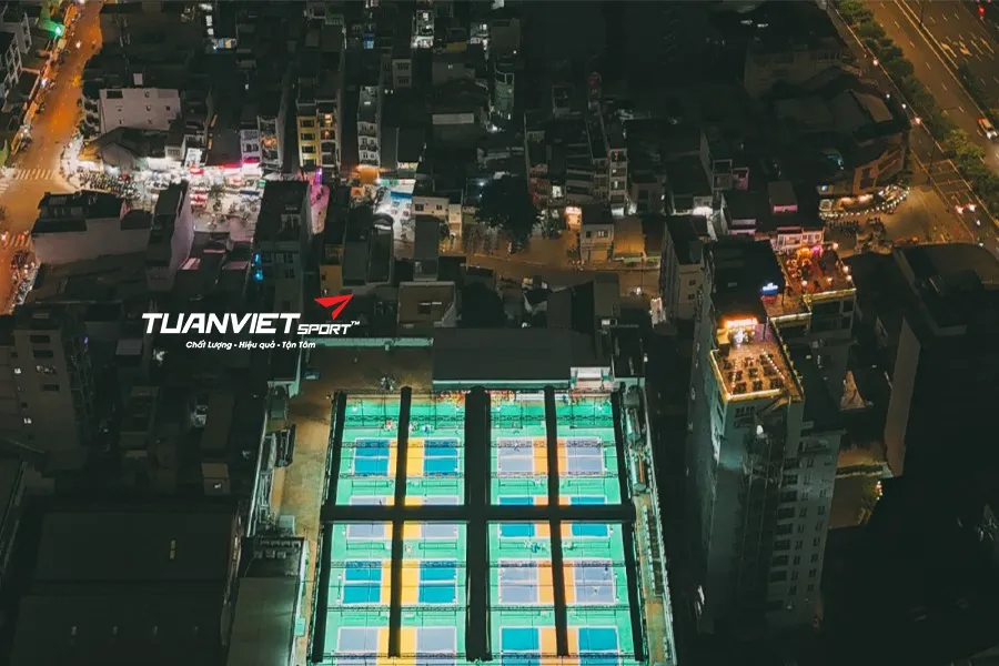 Sân pickleball Amber Club - Sân pickleball Quận 1