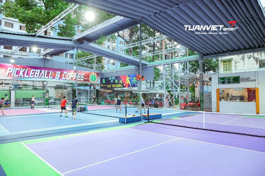 S&acirc;n Pickleball Coffee FC-Thống Nhất - S&acirc;n pickleball Quận 10