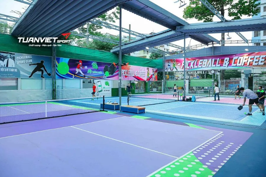 S&acirc;n Pickleball Coffee FC-Thống Nhất - S&acirc;n pickleball Quận 10