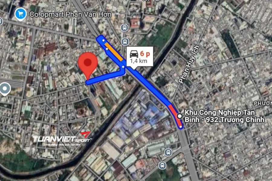 Ảnh vệ tinh Sân Pickleball Dương Ngọc Thành - Sân pickleball Quận 12