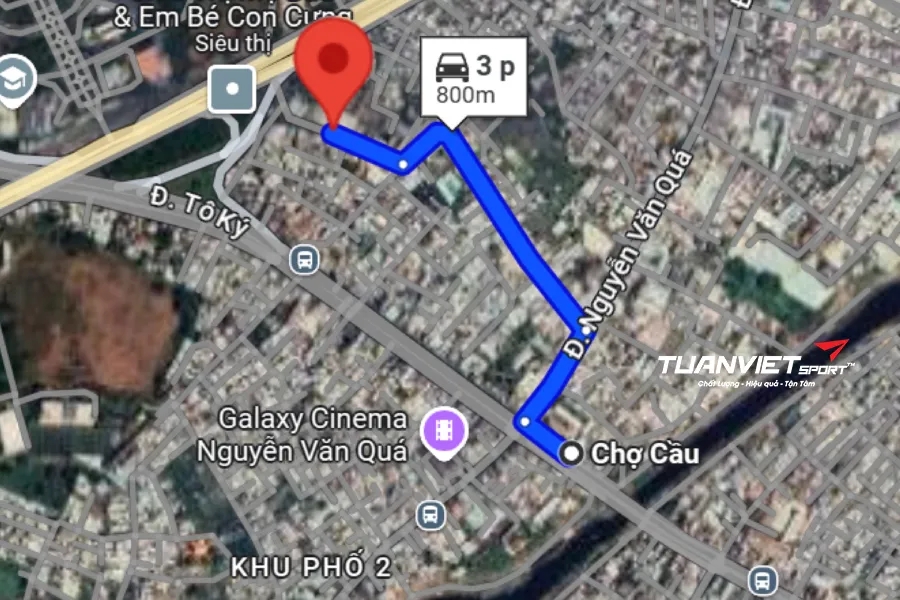 Ảnh vệ tinh Sân Pickleball HAAN - Sân pickleball Quận 12