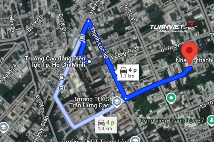 Ảnh vệ tinh Sân Pickleball King Toro - Sân pickleball Quận 12