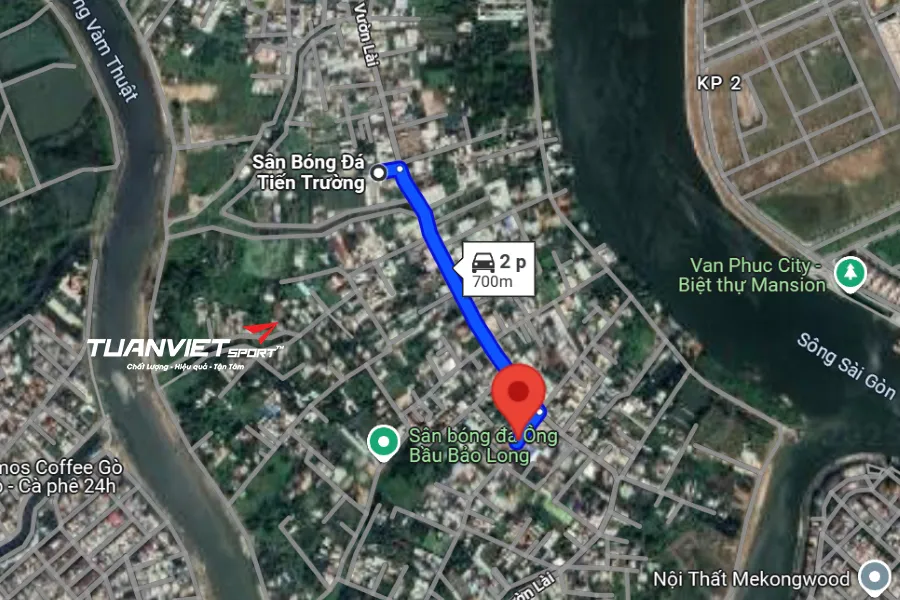 Ảnh vệ tinh Sân Pickleball Pickle Bounce - Sân pickleball Quận 12