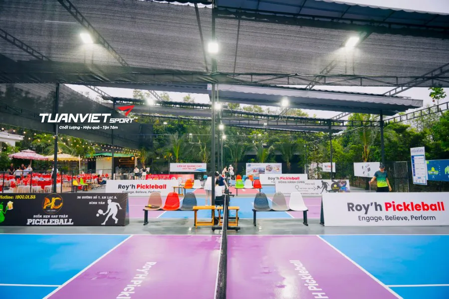 S&acirc;n Pickleball ROY&rsquo;H&nbsp; - S&acirc;n pickleball Quận 8