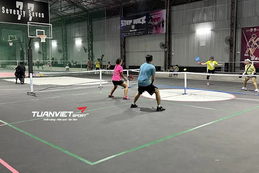 Ảnh vệ tinh S&acirc;n Pickleball Seventy Seven&nbsp;- S&acirc;n pickleball Quận 8