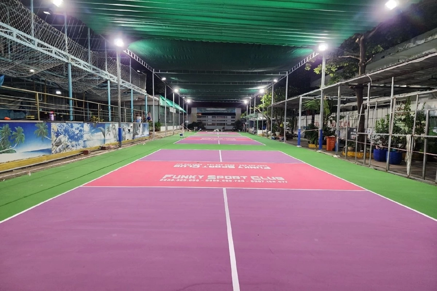 Sân pickleball tại Quận Tân Bình