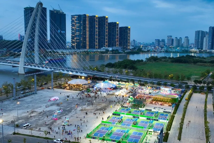 sân pickleball thành phố Thủ Đức