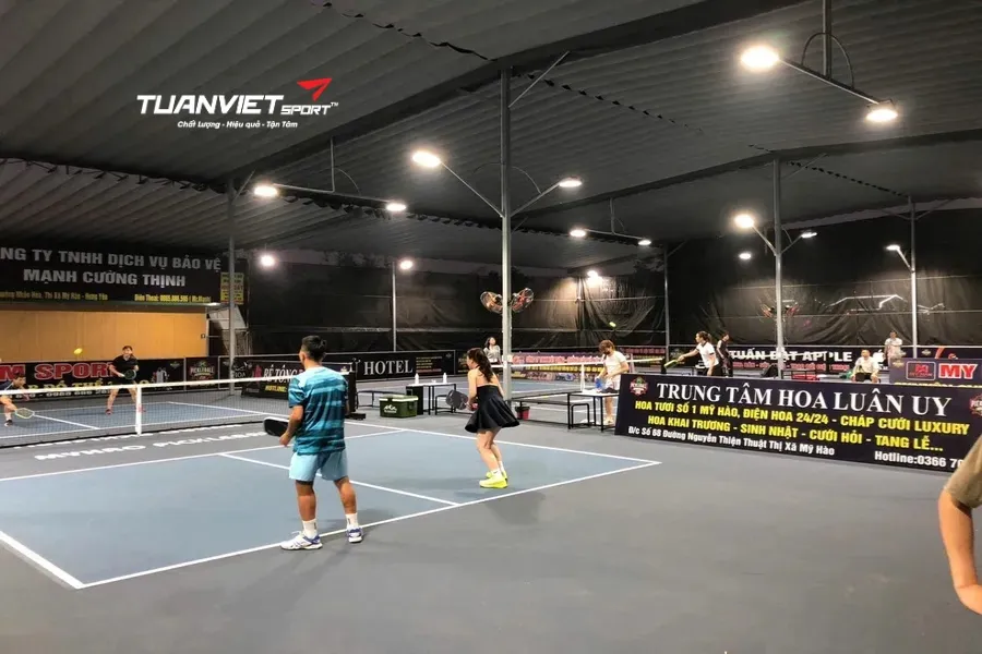 S&acirc;n Pickleball Mỹ H&agrave;o - S&acirc;n pickleball tỉnh Hưng Y&ecirc;n