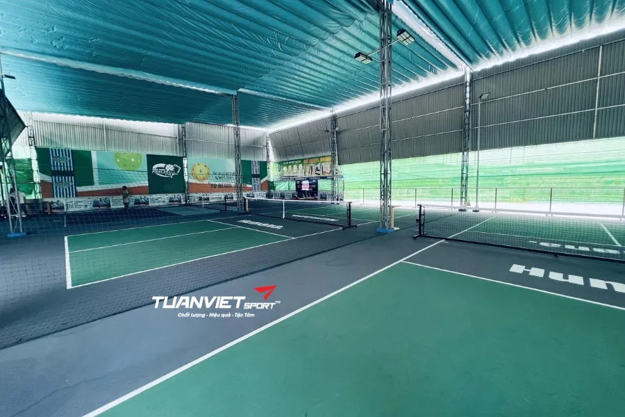 S&acirc;n Pickleball Trung T&acirc;m H&ugrave;ng Vương - S&acirc;n pickleball tỉnh Hưng Y&ecirc;n