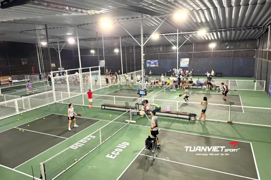 S&acirc;n Pickleball Ecopark - S&acirc;n pickleball tỉnh Hưng Y&ecirc;n