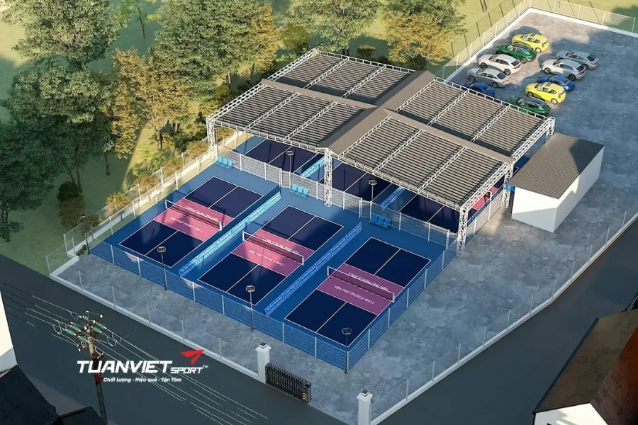 S&acirc;n Pickleball Y&ecirc;n Ph&uacute; Club - S&acirc;n pickleball tỉnh Hưng Y&ecirc;n