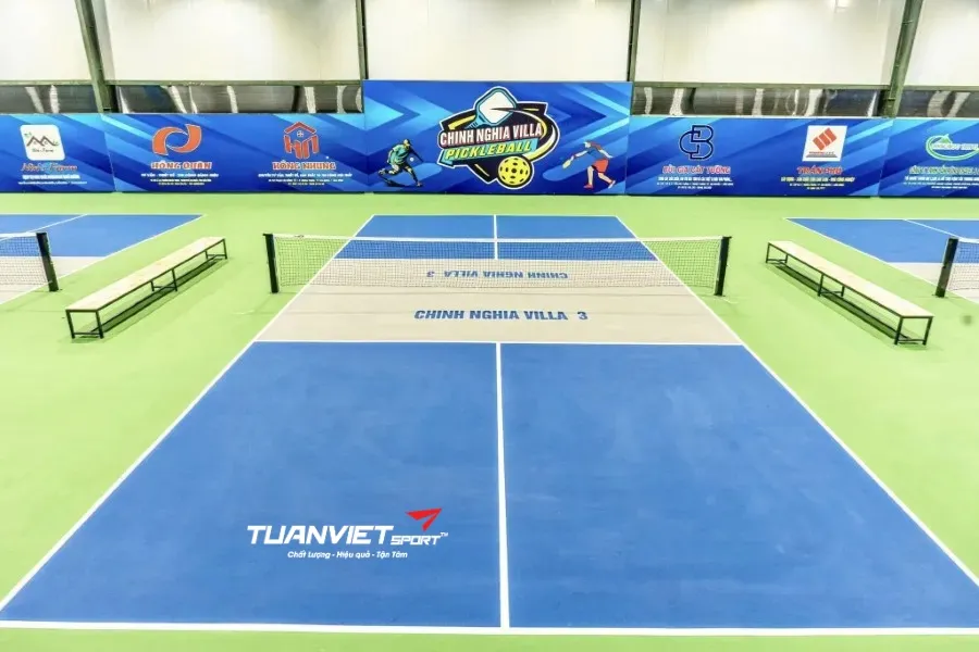 S&acirc;n Pickleball Ch&iacute;nh Nghĩa Villa - S&acirc;n pickleball tỉnh L&acirc;m Đồng