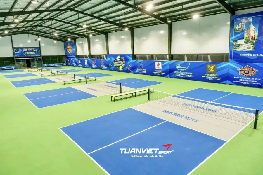 S&acirc;n Pickleball Ch&iacute;nh Nghĩa Villa - S&acirc;n pickleball tỉnh L&acirc;m Đồng