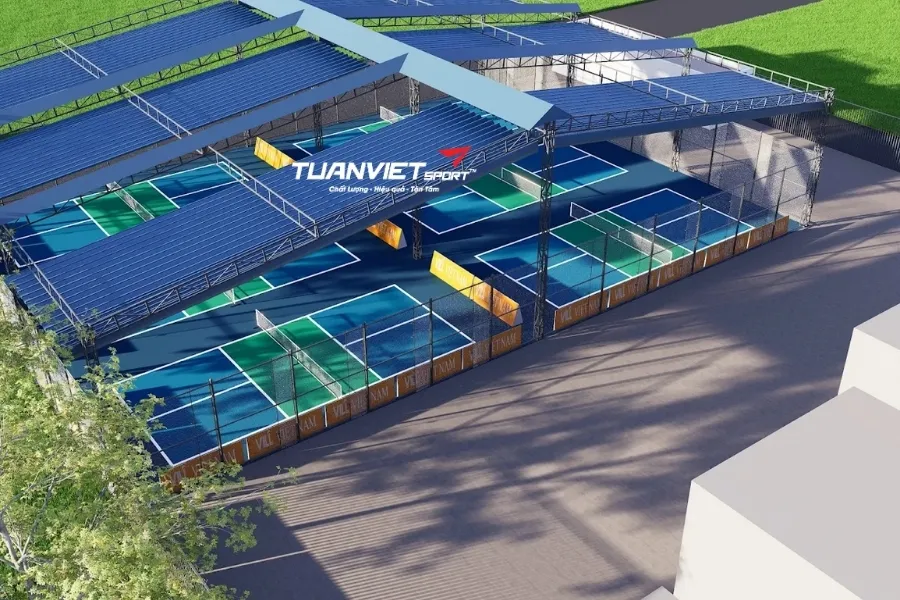 S&acirc;n Pickleball Bảo Lộc - S&acirc;n pickleball tỉnh L&acirc;m Đồng