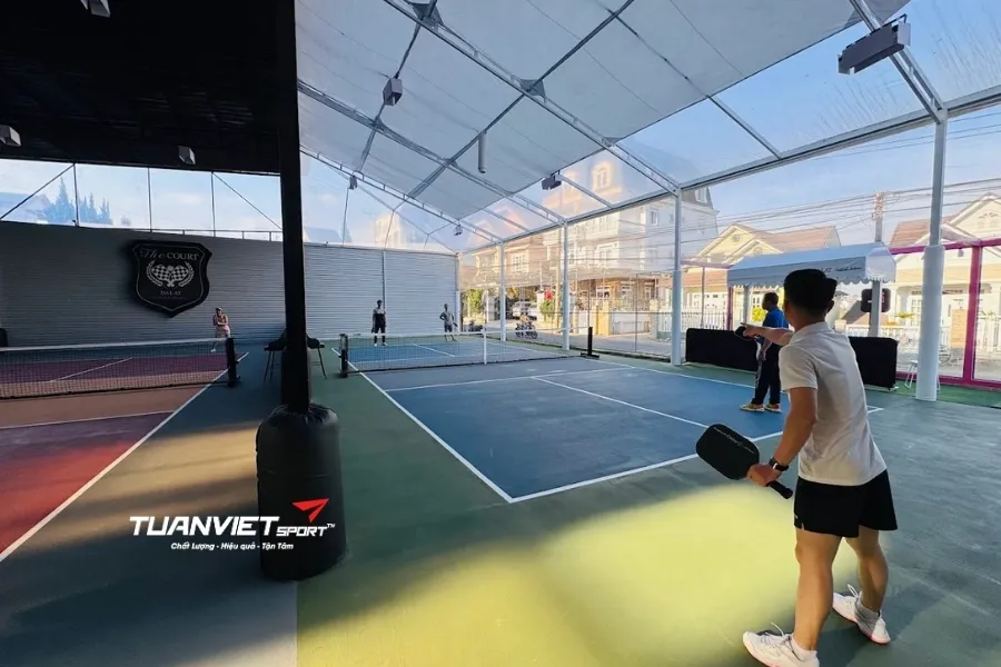 S&acirc;n Pickleball The Court Dalat Clubhouse - S&acirc;n pickleball tỉnh L&acirc;m Đồng