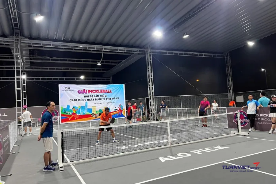S&acirc;n Pickleball Alo - S&acirc;n pickleball Tỉnh Y&ecirc;n B&aacute;i