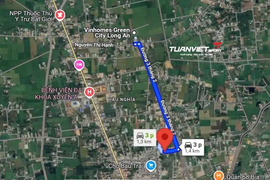 Sân Pickleball May - sân pickleball tỉnh Long An