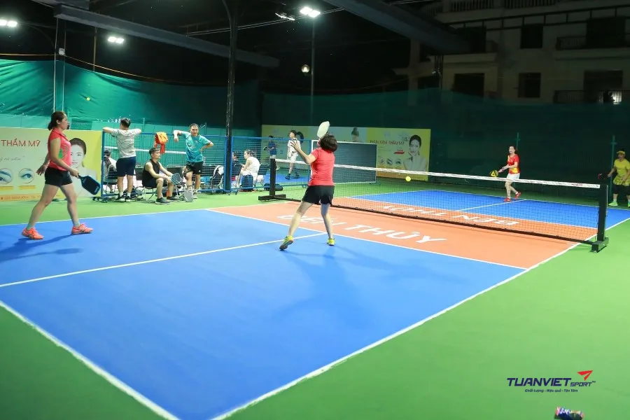 S&acirc;n Pickleball Bến Thủy - Vinh Riverside - S&acirc;n pickleball tỉnh Nghệ An