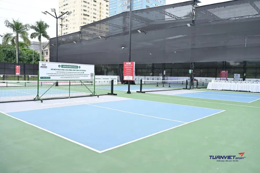 Sân Pickleball HS Thành Phố Vinh Nghệ An - sân pickleball tỉnh Nghệ An