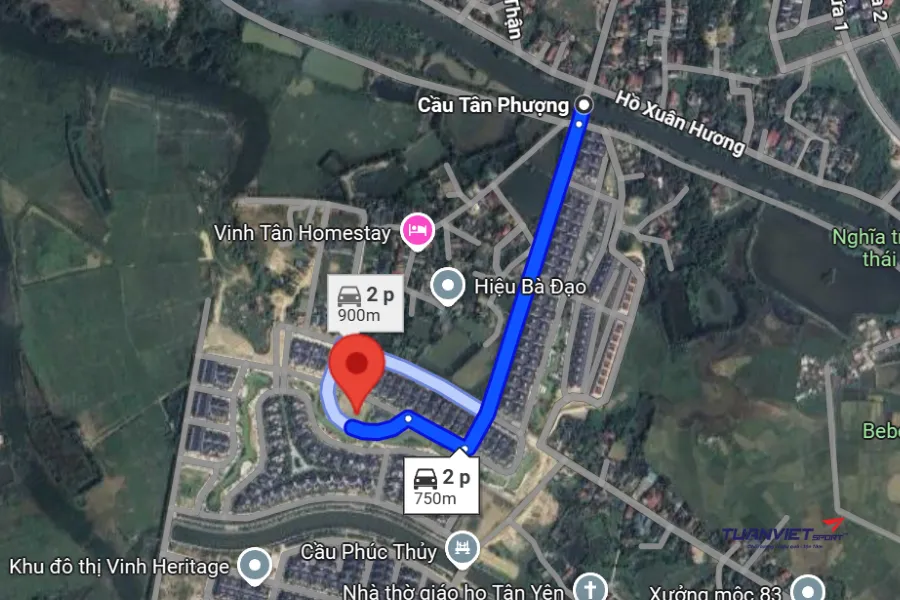 Ảnh vệ tinh Sân Pickleball PickleZone - Vinh Heritage