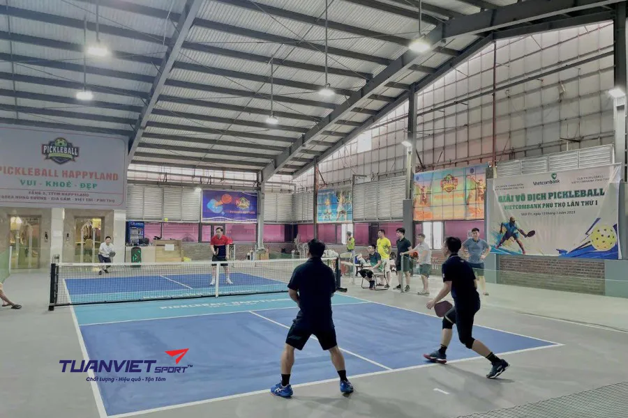 S&acirc;n Pickleball Happyland Việt Tr&igrave; - S&acirc;n pickleball tỉnh Ph&uacute; Thọ