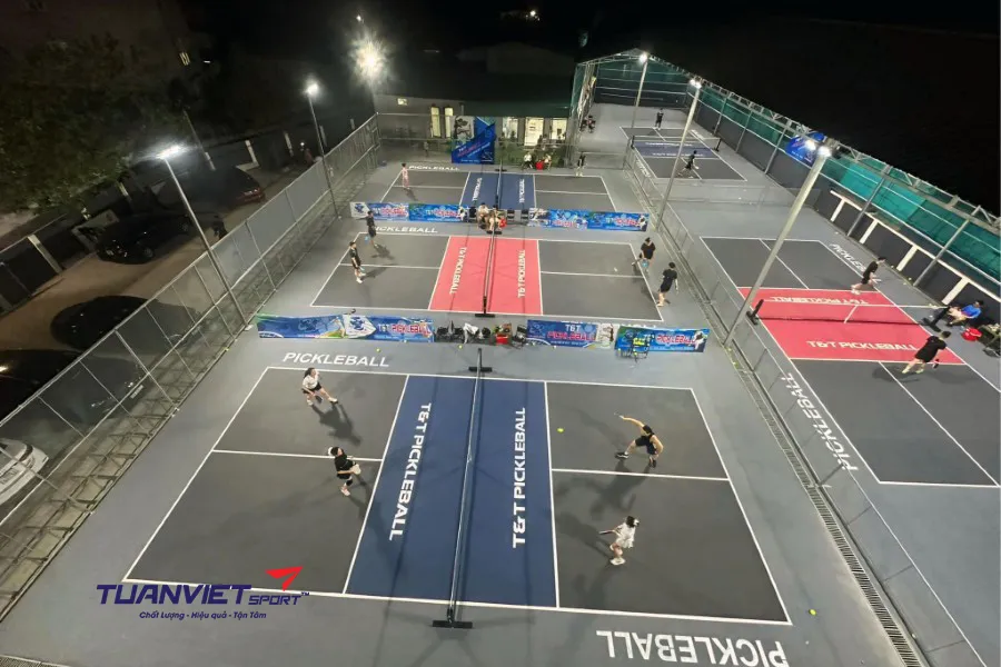 Sân Pickleball T&T Vĩnh Yên - Sân pickleball tỉnh Vĩnh Phúc