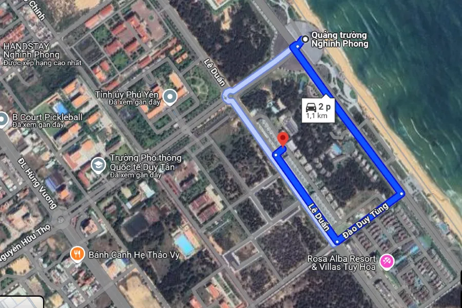 sân Pickleball tại tỉnh Phú Yên