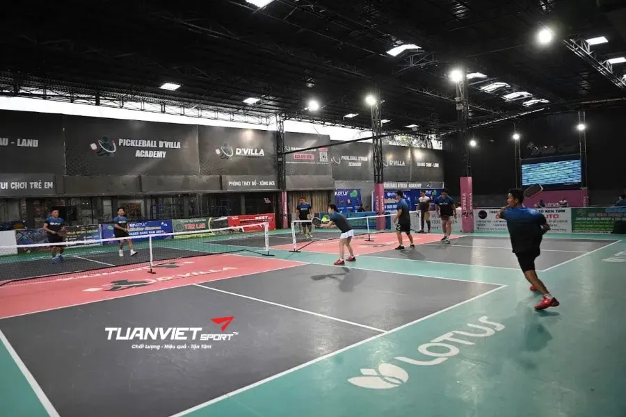 S&acirc;n Pickleball D'Villa - S&acirc;n pickleball tỉnh Kon Tum
