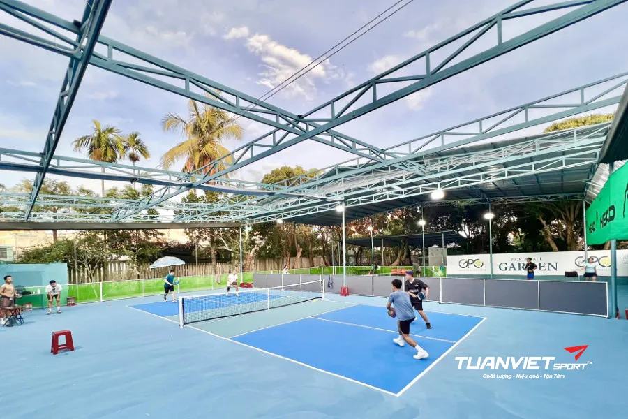Sân Pickleball Quảng Ngãi - Garden Pickleball Club - Sân pickleball tỉnh Quảng Ngãi