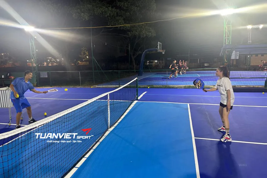 Sân Pickleball THPT Trần Quốc Tuấn - Sân pickleball tỉnh Quảng Ngãi