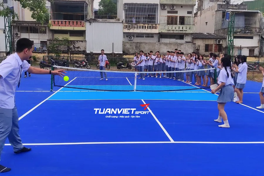 Sân Pickleball THPT Trần Quốc Tuấn - Sân pickleball tỉnh Quảng Ngãi