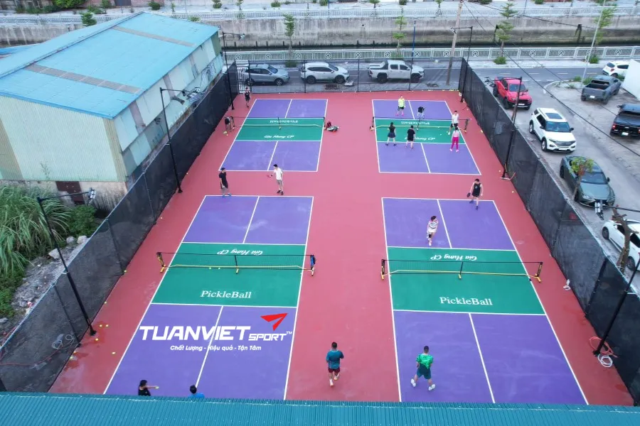 Sân Pickleball Gia Hưng Cẩm Phả - Sân Pickleball tỉnh Quảng Ninh