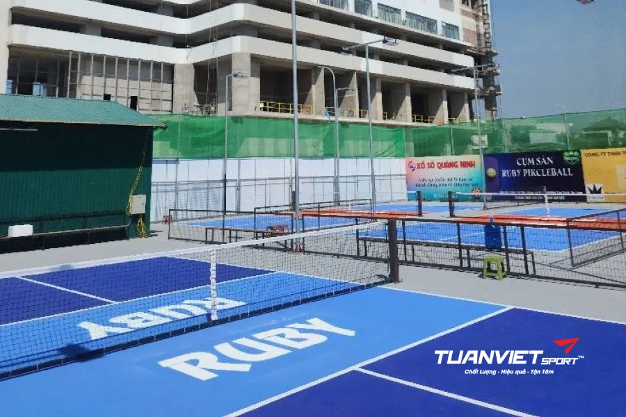 Sân Pickleball Ruby - Sân Pickleball tỉnh Quảng Ninh