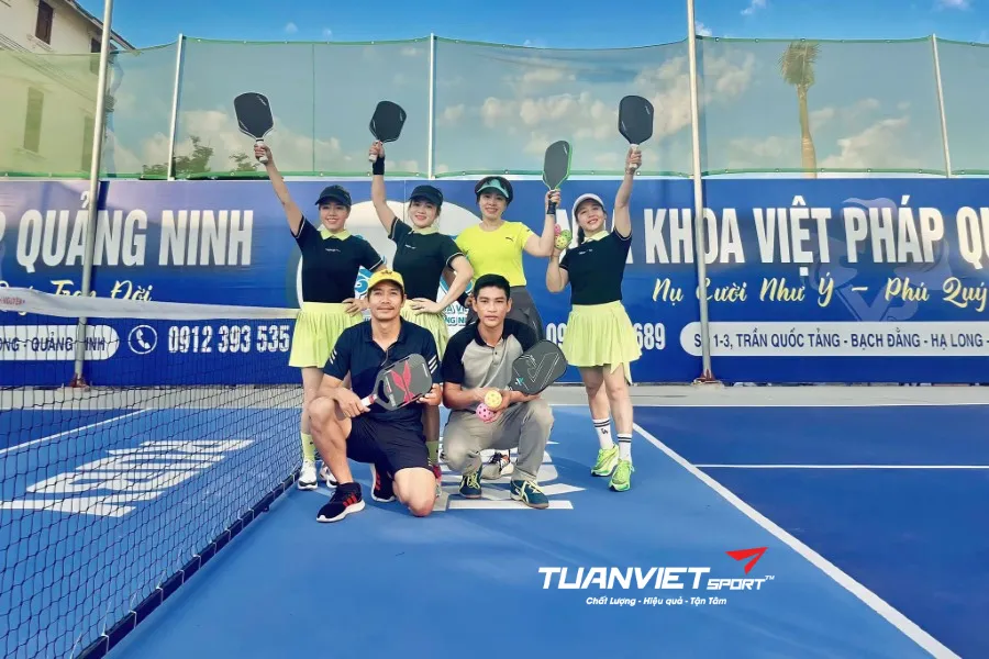Sân Pickleball Ruby - Sân Pickleball tỉnh Quảng Ninh