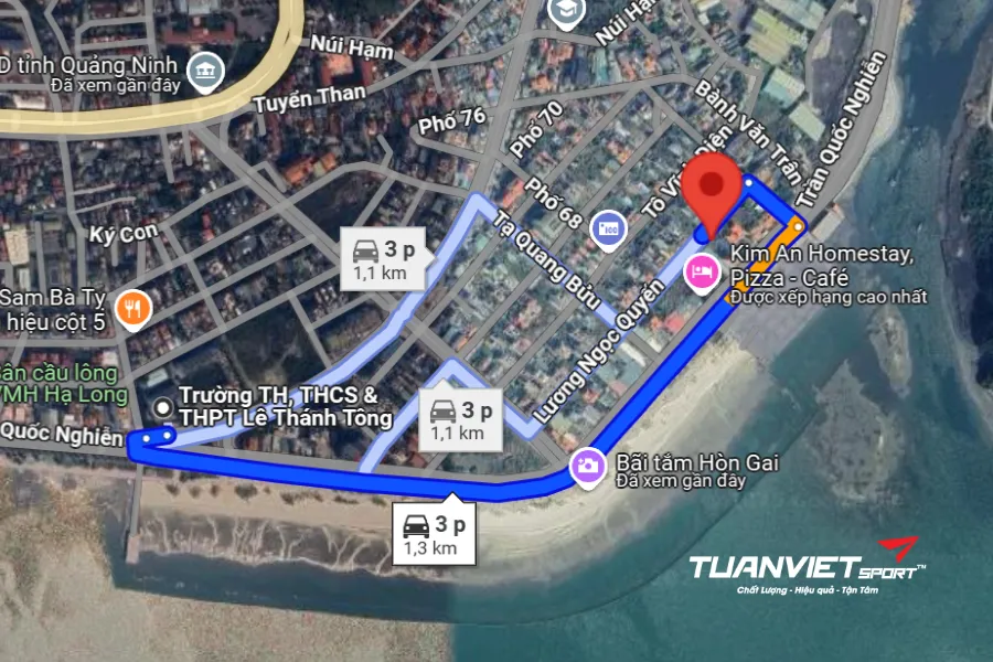 Ảnh vệ tinh Sân Pickleball D3 - Sân Pickleball tỉnh Quảng Ninh