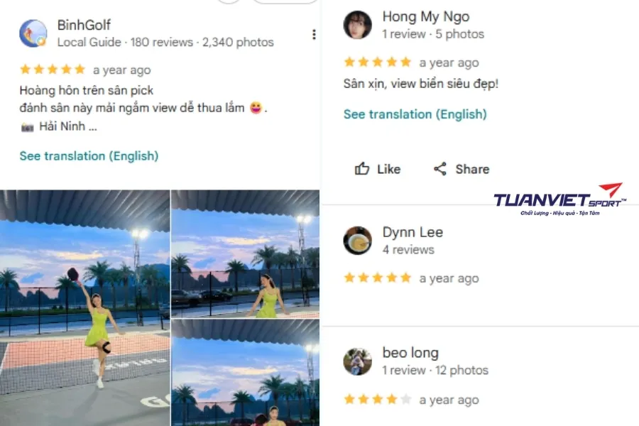 Sân Pickleball Galaxy - Sân pickleball Quảng Ninh