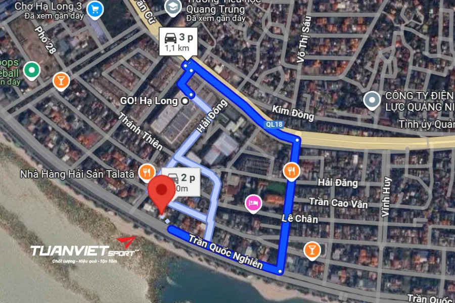 Ảnh vệ tinh Sân Pickleball Galaxy - Sân Pickleball tỉnh Quảng Ninh