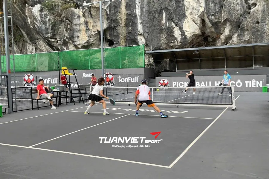 Sân Pickleball Hồ Cô Tiên - Sân Pickleball tỉnh Quảng Ninh