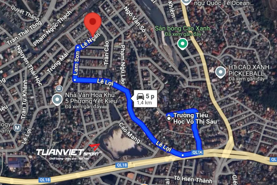Ảnh vệ tinh Sân Pickleball TCT Center Ha Long - Sân Pickleball tỉnh Quảng Ninh