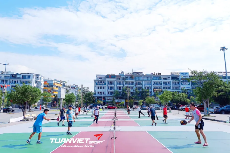 Sân Pickleball Cung Quy hoạch, Hội chợ và Triển lãm  - Sân Pickleball tỉnh Quảng Ninh