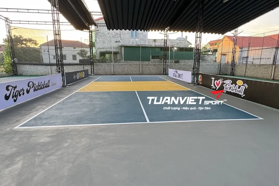 S&acirc;n Pickleball Tiger Station - S&acirc;n pickleball tỉnh Quảng B&igrave;nh