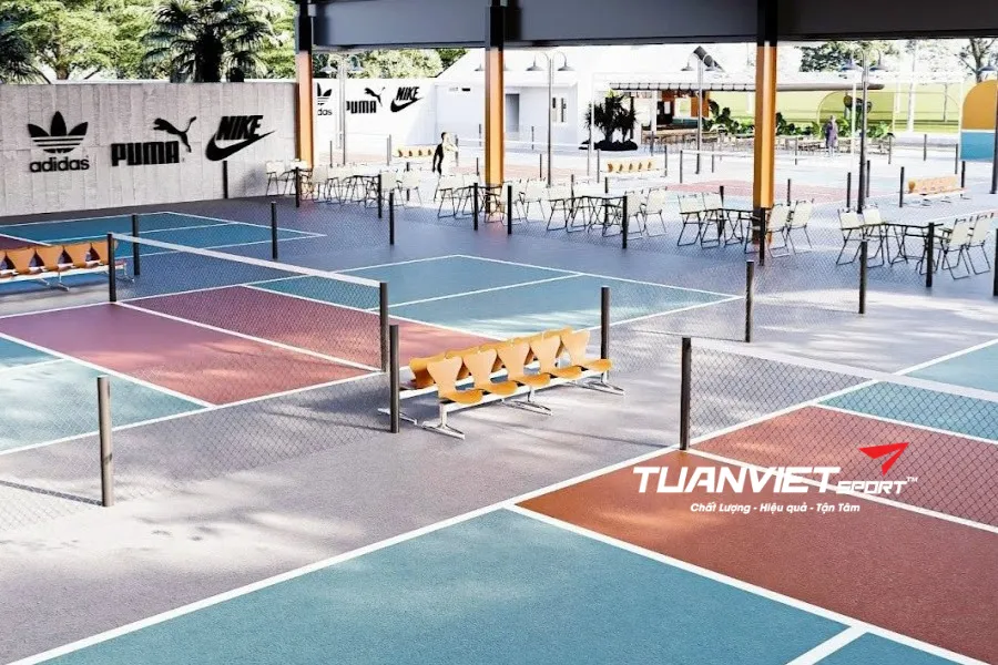 S&acirc;n Pickleball Hội Ngộ - S&acirc;n pickleball tỉnh Quảng Trị