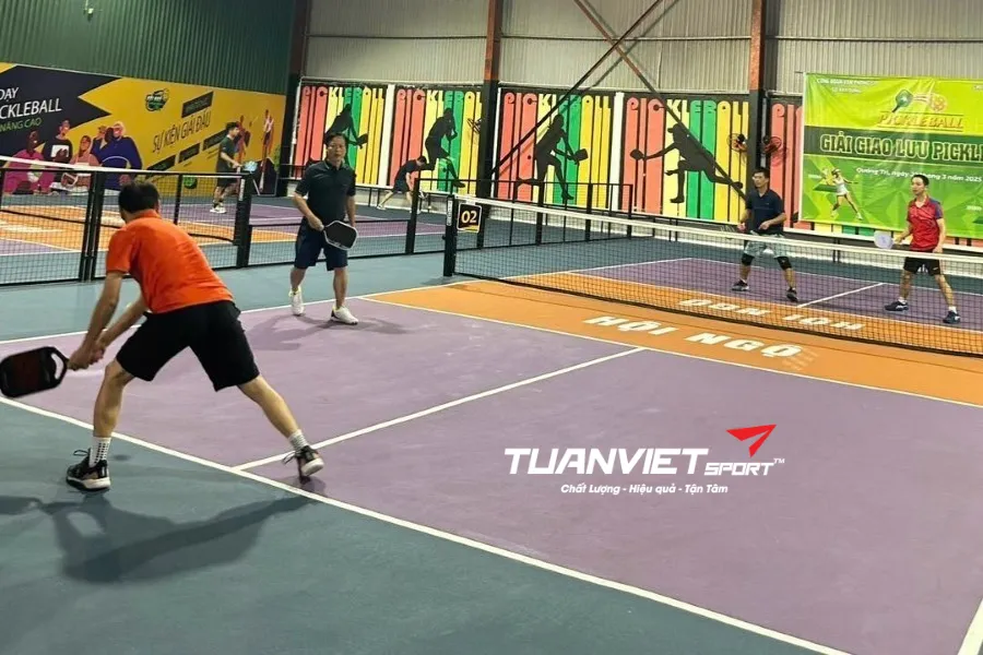 S&acirc;n Pickleball Hội Ngộ - S&acirc;n pickleball tỉnh Quảng Trị