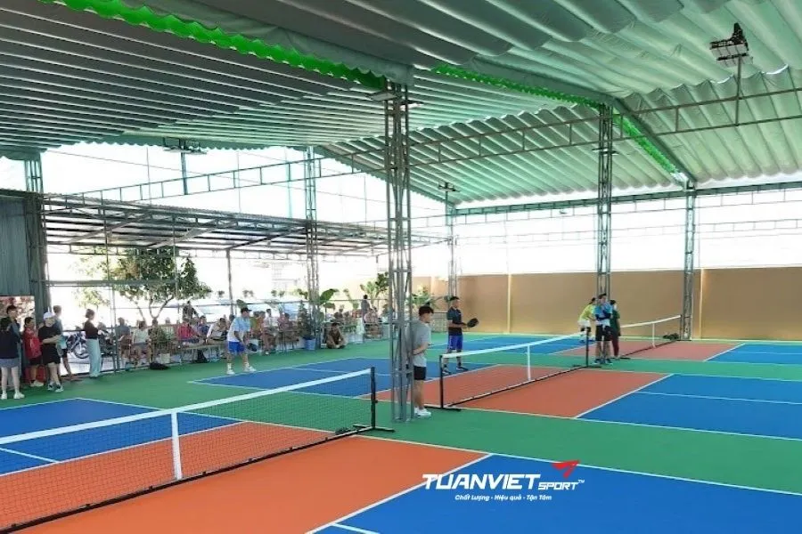 S&acirc;n Pickleball May - S&acirc;n pickleball tỉnh Long An