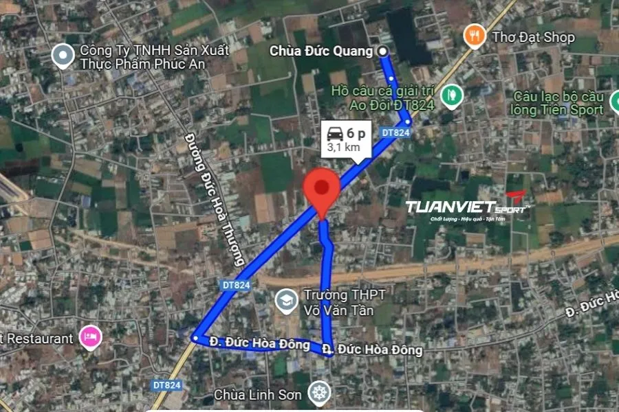 S&acirc;n Pickleball T1 Đức H&ograve;a - S&acirc;n pickleball tỉnh Long An