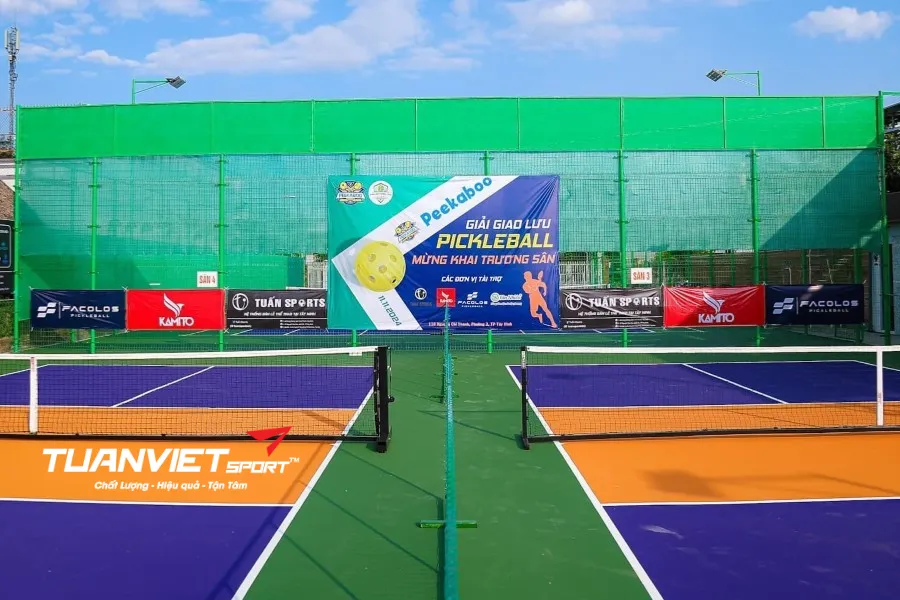 Sân Pickleball Peekaboo - Sân Pickleball tỉnh Tây Ninh